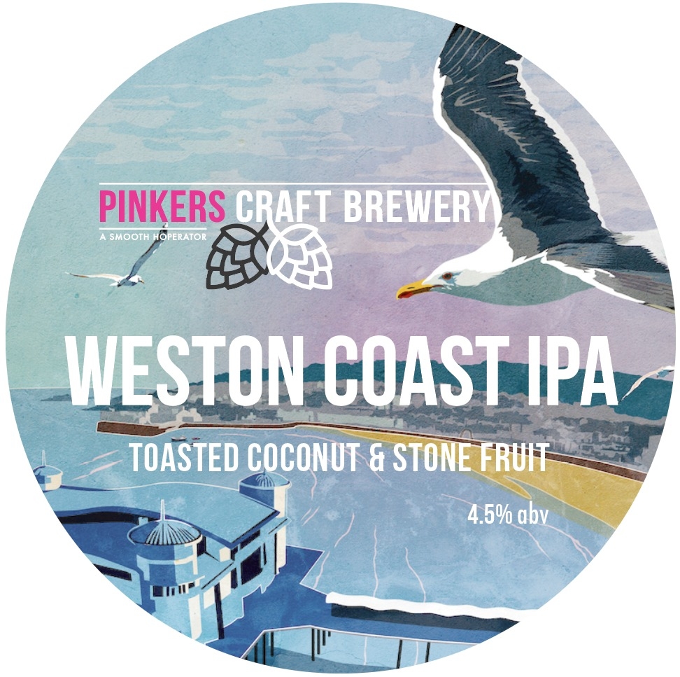 Weston Coast IPA roundel